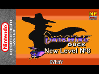 darkwing duck: advance (new level 8). nes [no damage walkthrough (all secrets and bonus levels) game